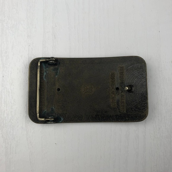 Union Gas Engine Co San Francisco CA Belt Buckle Morrison & Marvin Engineworks - Picture 5 of 9